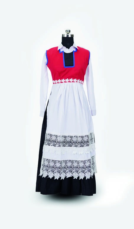 Folklore Tiered Gown — Theatrical Western Costumes by Design My Dress Bharat